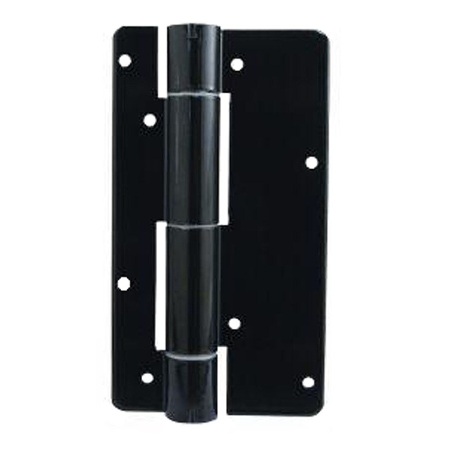 Rockland Ornamental Fencing DT3248-2-BL Heavy Duty Self Closing Hinges, Black