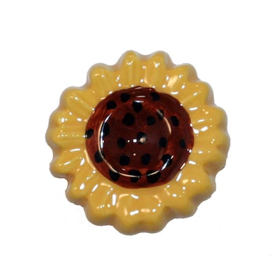 Nifty Nob Sunflower Cabinet Knob At Lowes Com