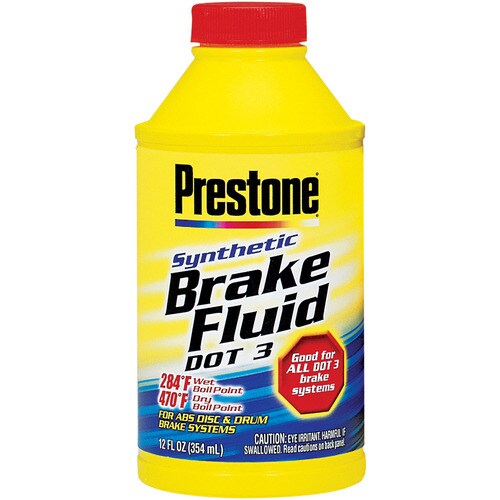 Prestone 12oz Synthetic HiTemp Brake Fluid at