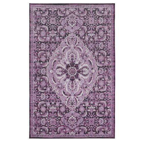 Mohawk Home Prismatic Purple Indoor MidCentury Modern Area Rug
