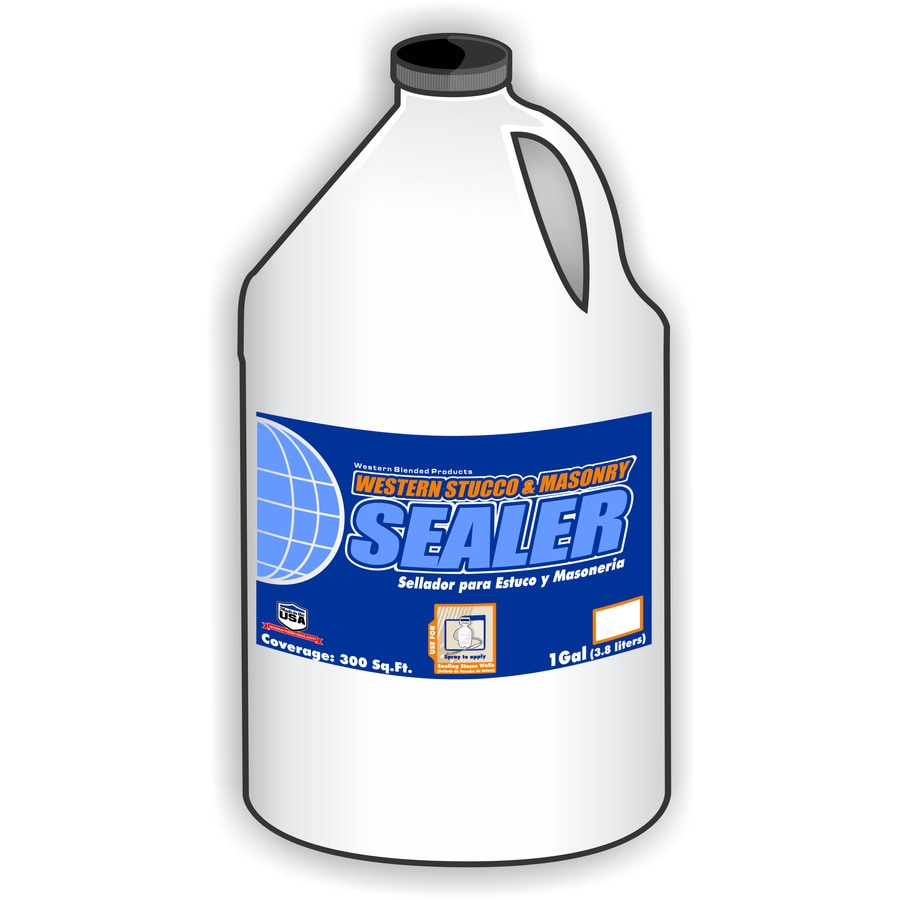 128fl oz Polyurethane Masonry Sealer for Concrete Mortar Stucco at