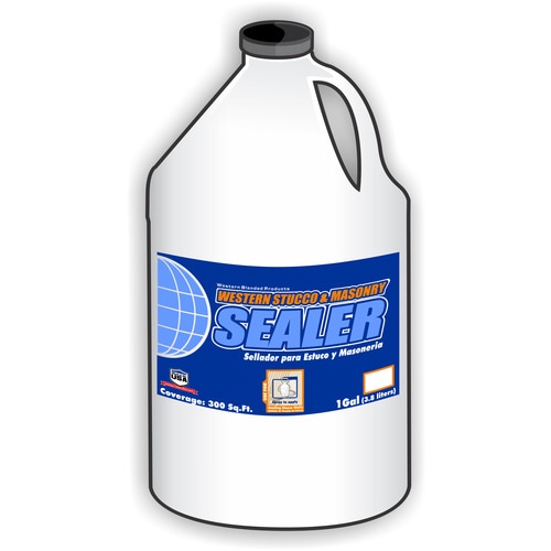 128fl oz Polyurethane Masonry Sealer for Concrete Mortar Stucco in the