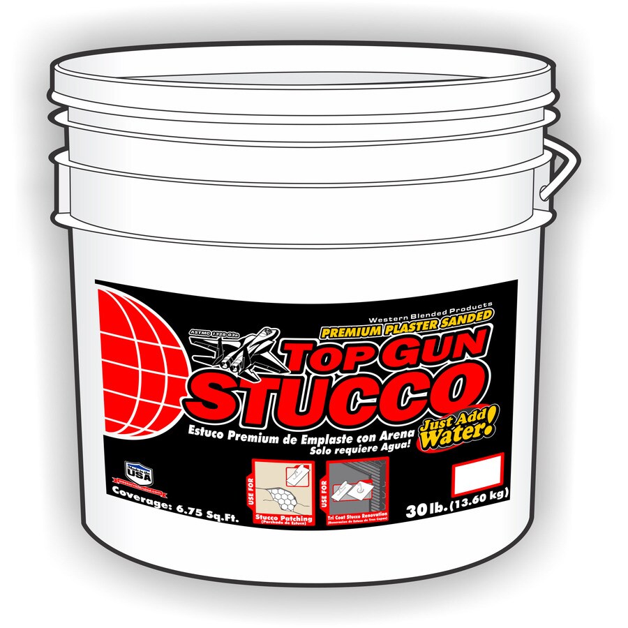 Premium Sanded Top Gun Base Coat Stucco 30lb Premixed Base Coat Stucco