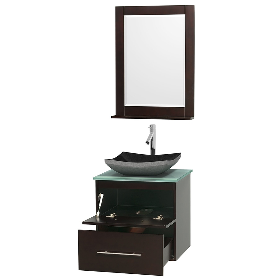 Wyndham Collection WCVW00924SESGGGS1M24 Bath-Vanity-Combo - View #2