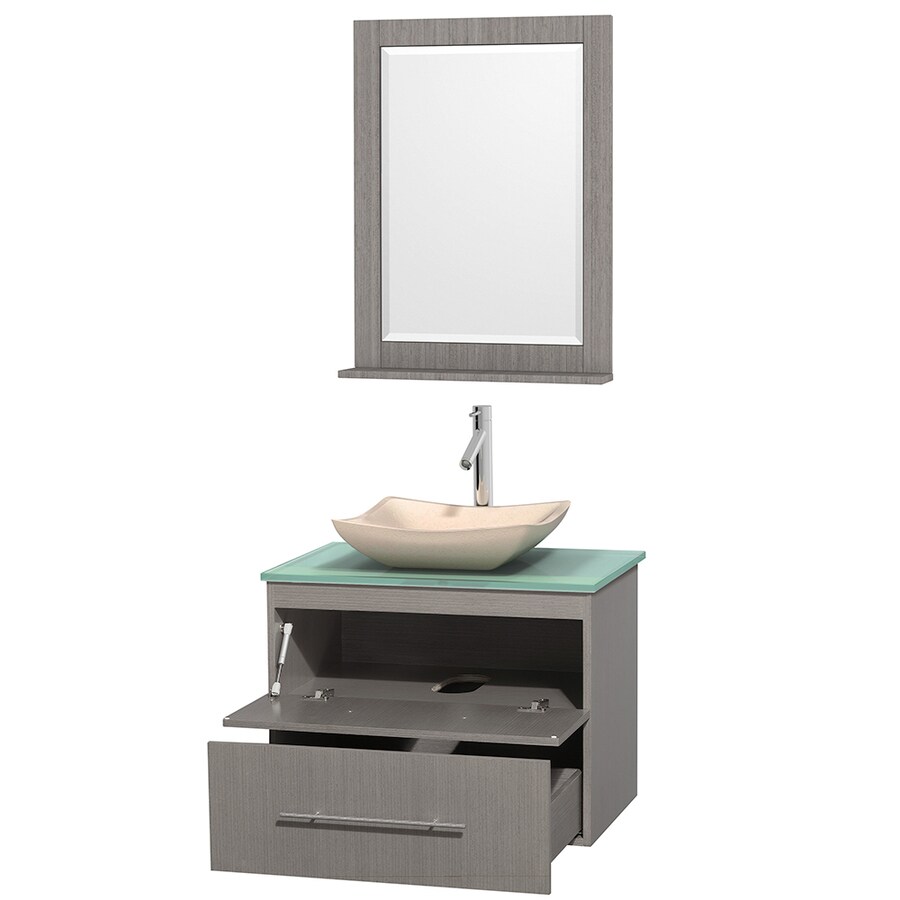 Wyndham Collection WCVW00930SGOGGGS2M24 Bath-Vanity-Combo - View #2
