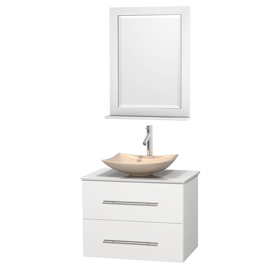 Wyndham Collection WCVW00930SWHWSGS5M24 