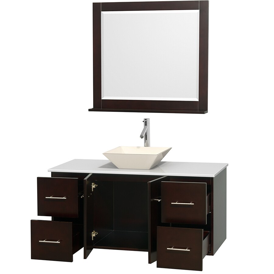 Wyndham Collection WCVW00948SESWSD2BM36 Bath-Vanity-Combo - View #2