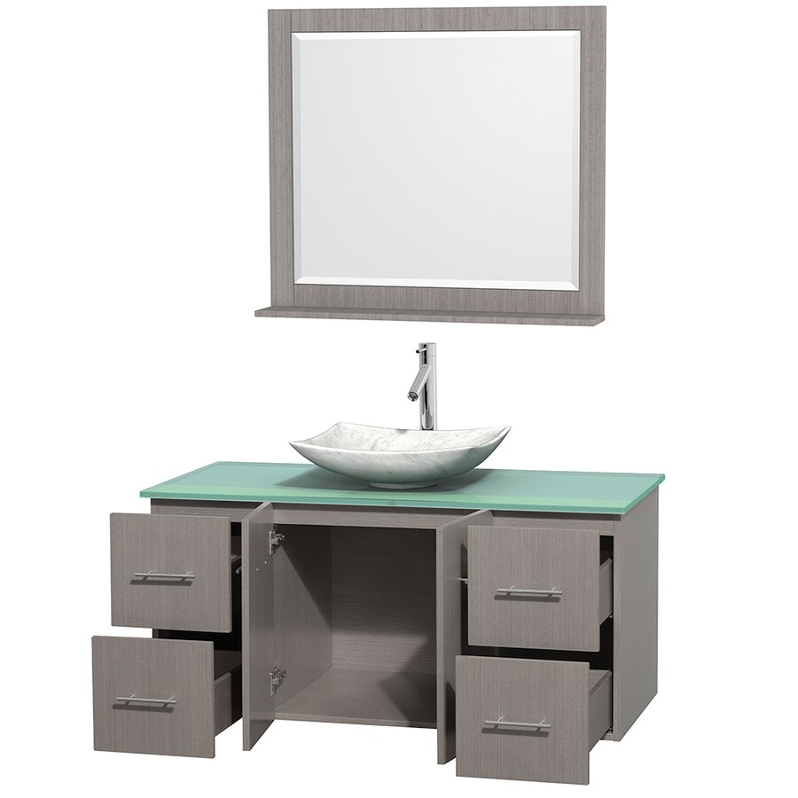 Wyndham Collection WCVW00948SGOGGGS6M36 Bath-Vanity-Combo - View #2