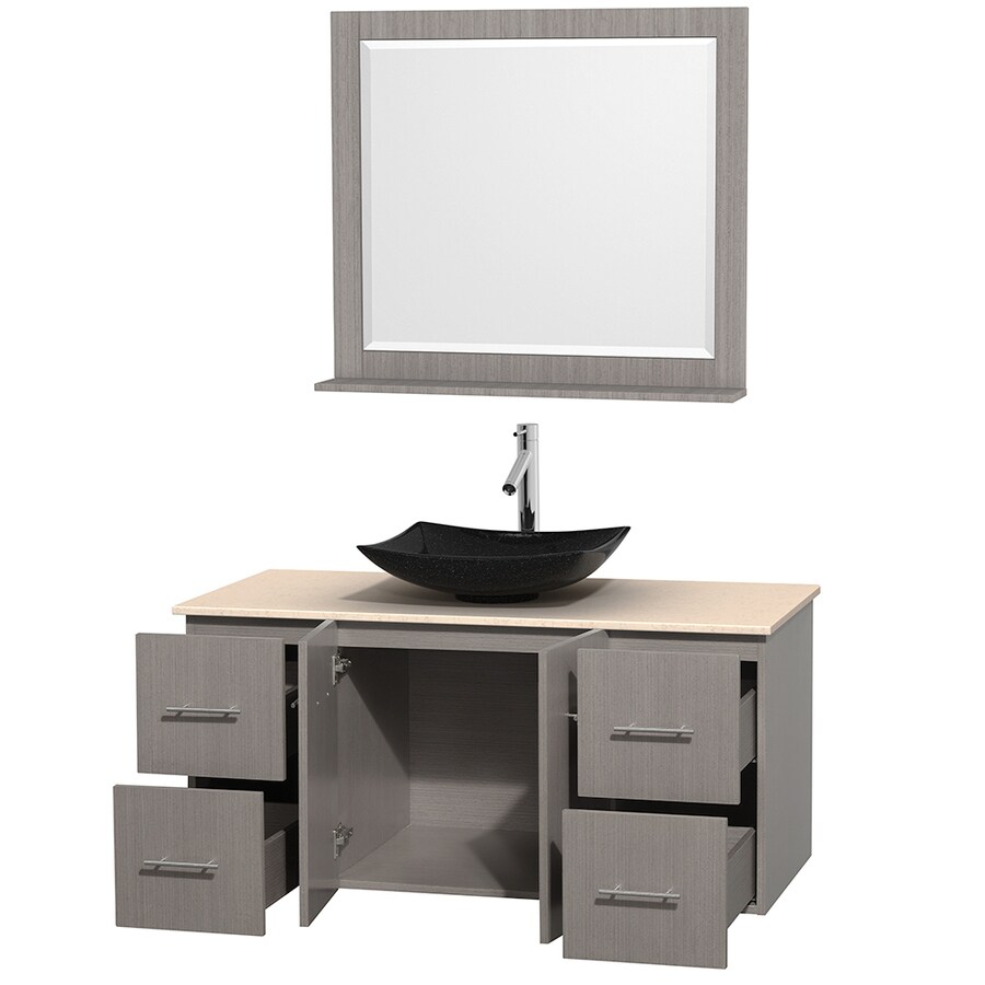 Wyndham Collection WCVW00948SGOIVGS4M36 Bath-Vanity-Combo - View #2