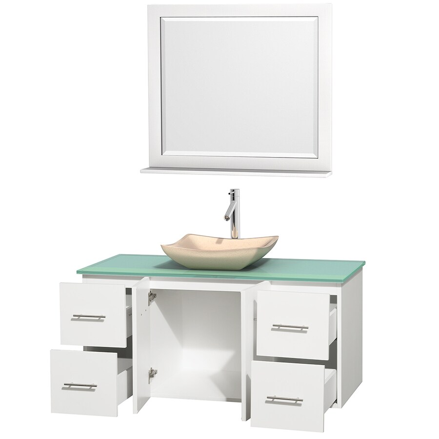 Wyndham Collection WCVW00948SWHGGGS2M36 Bath-Vanity-Combo - View #2
