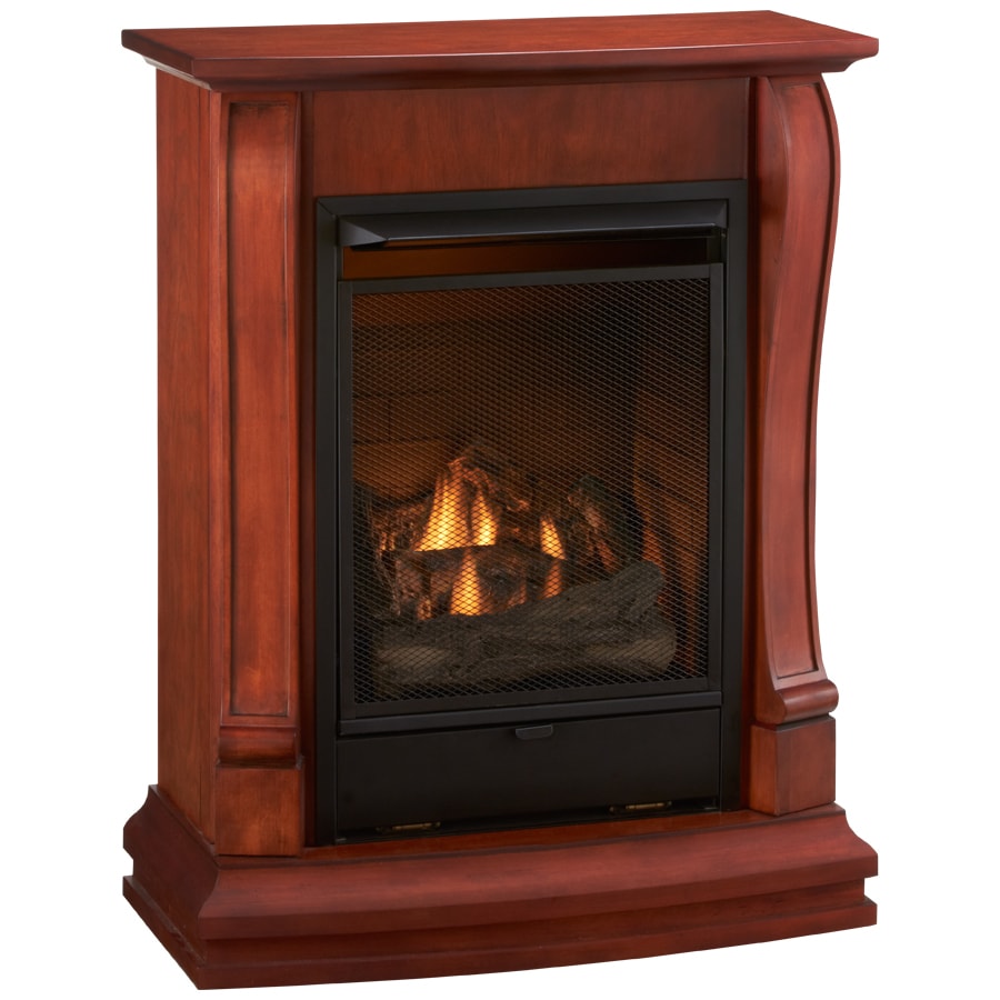 Cedar Ridge Hearth 29 13 In Dual Burner Vent Free Sienna Corner Or