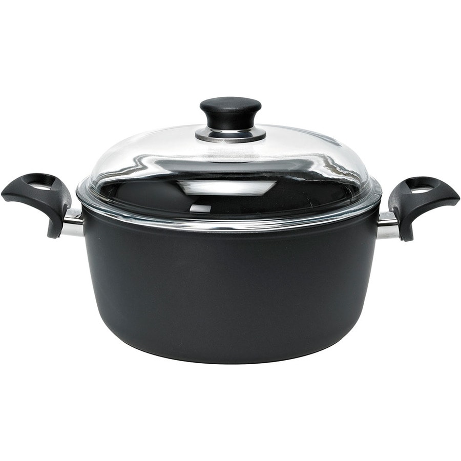 Ballarini Rialto 10.2-in Aluminum Cooking Pan with Lid at Lowes.com