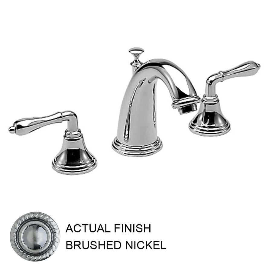 JADO Classic Brushed Nickel Widespread 2handle WaterSense Bathroom