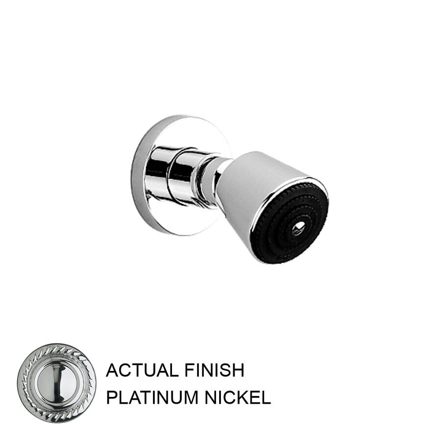 JADO Platinum Nickel Shower Head (2.2GPM (8.3LPM) at