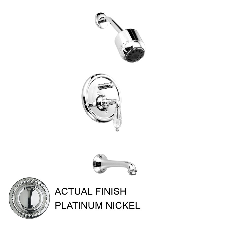 JADO 853404.150 Classic Platinum Nickel 1-handle Faucet Valve Included