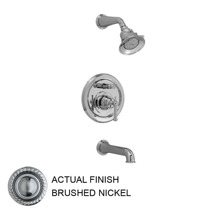 JADO 842401.144 Hatteras Brushed Nickel 1-handle Faucet Valve Included