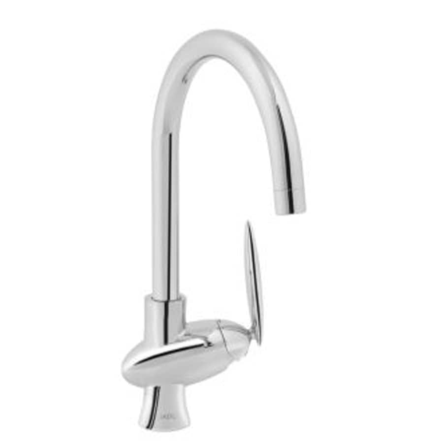 Jado Saffron Polished Chrome High Arc Kitchen Faucet At Lowes Com