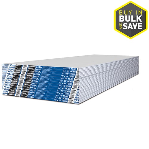 Continental Building Products 1/2in x 4ft x 10ft Easi Lite Drywall