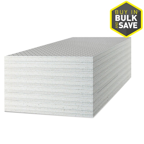 CertainTeed 0.5in x 36in x 60in Diamondback Gypsum Water Resistant