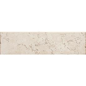 Rialto White At Lowes Del Conca Rialto White Thru Body Porcelain Bullnose Tile Common 3 In X