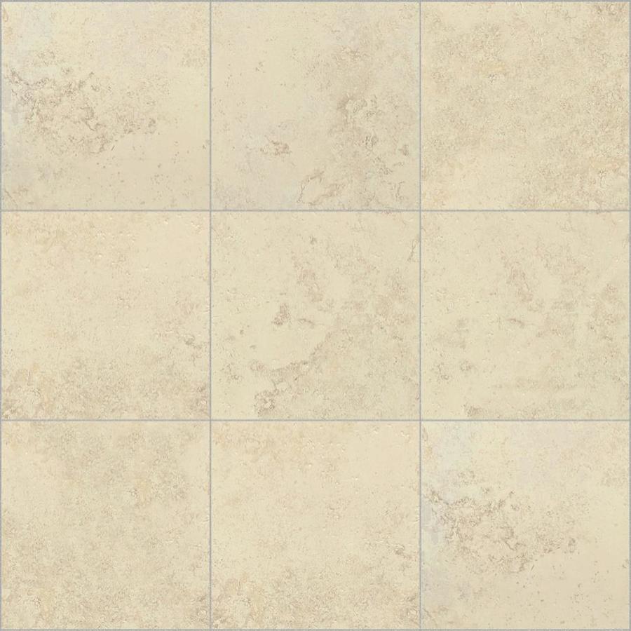 Del Conca Roman Stone Beige 12-in x 12-in Glazed Porcelain Tile in the ...