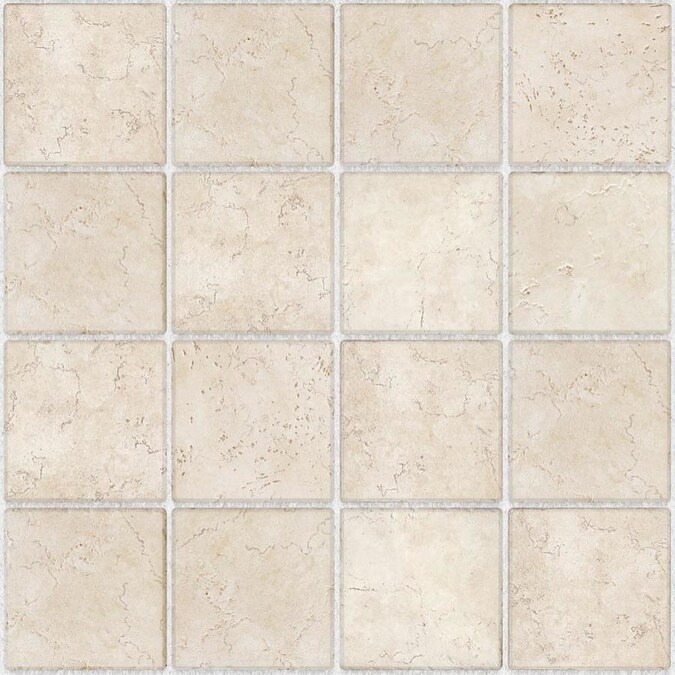 Del Conca Rialto White 6-in x 6-in Glazed Porcelain Floor and Wall Tile