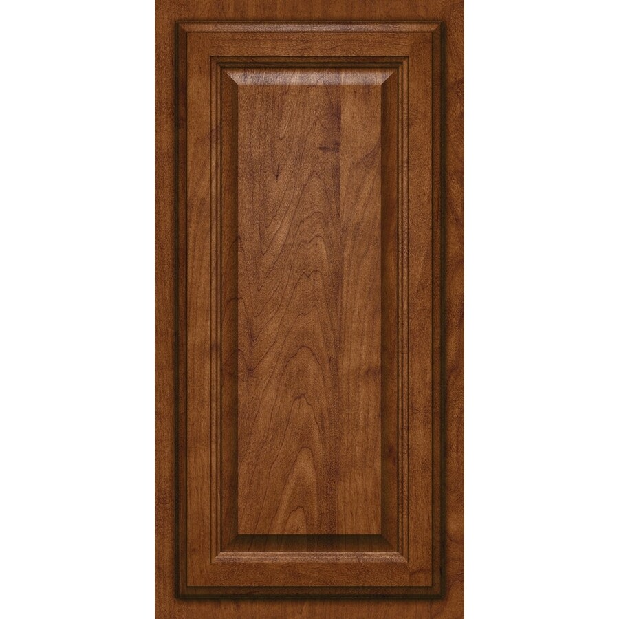 Kraftmaid Hanover Maple Square Cognac Stain 15 In X 15 In Cabinet