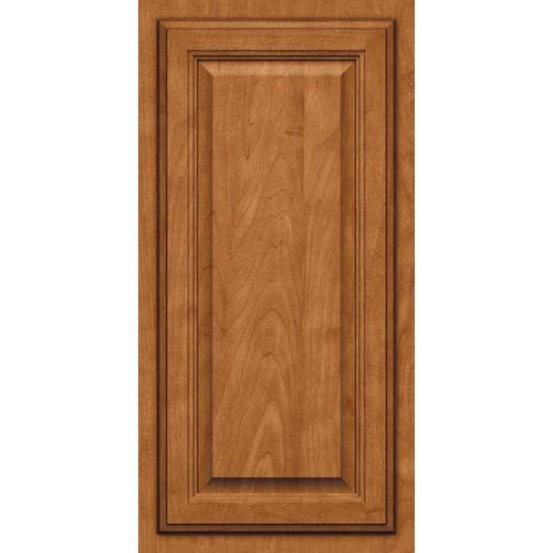 KraftMaid Hanover Maple Square Praline W/Onyx Glaze Stain Glaze 15in x