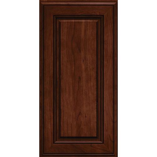 KraftMaid Jamestown Cherry Kaffe Stain 15in x 15in Sample