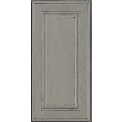 KraftMaid Jamestown Maple River Rock Aged Paint 15in x 15in