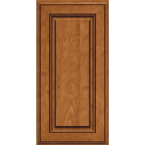 KraftMaid Jamestown Maple Praline W/Onyx Glaze Stain Glaze 15in x 15