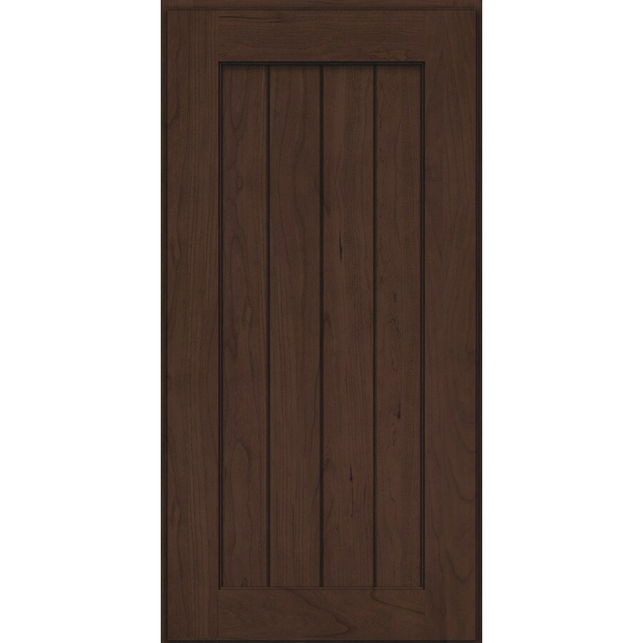 KraftMaid Salem Cherry Molasses Stain 15-in x 15-in Cabinet Sample Door ...