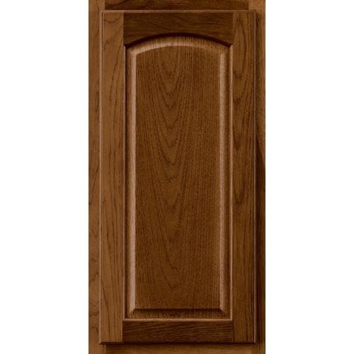 KraftMaid 15-in W x 15-in H x D Cognac Hickory Kitchen ...