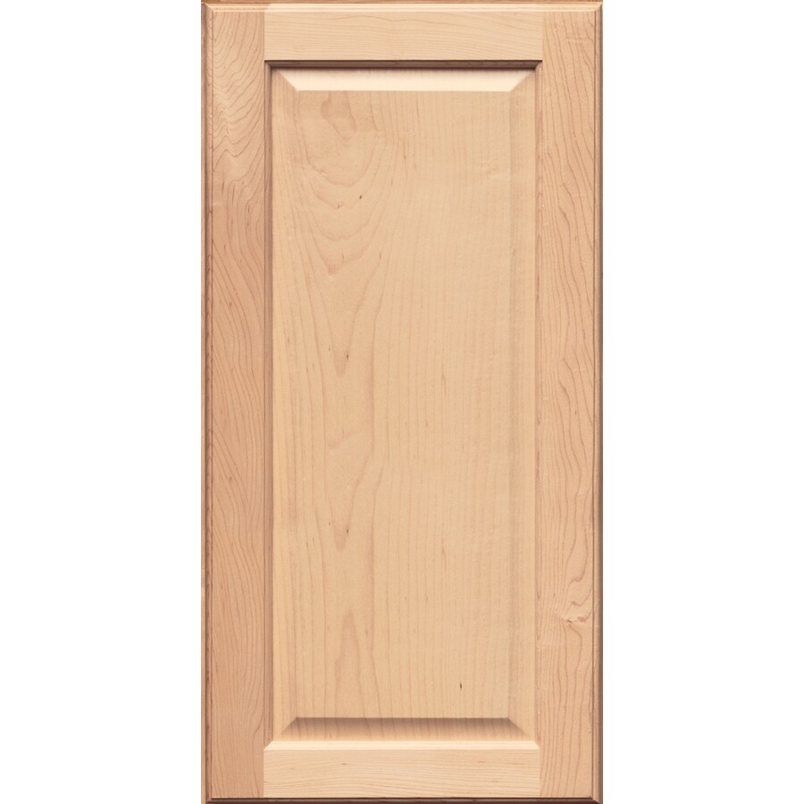 KraftMaid Fox Ridge Maple Square- Full Natural Stain 15-in x 15-in ...