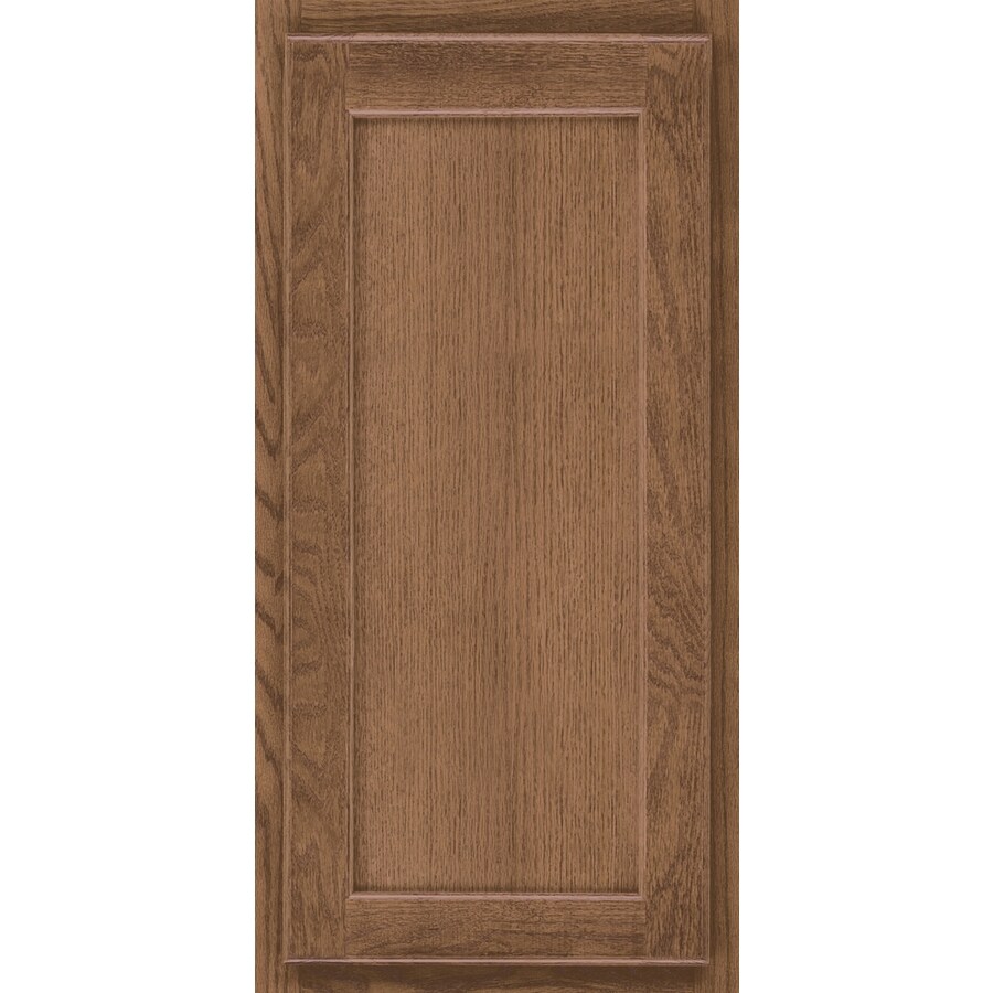 Kraftmaid 15 In W X 15 In H X D Husk Oak Kitchen Cabinet Sample At