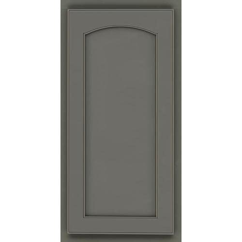 KraftMaid Gentry Maple Roman Half Overlay Greyloft W/Sable Highlight Paint Highlight 15in x 15