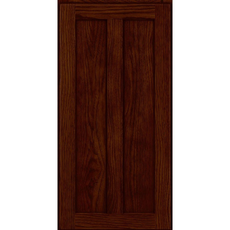 Kraftmaid Kirkland Hickory Kaffe Stain 15 In X 15 In Cabinet