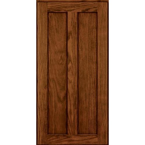 KraftMaid Kirkland Oak Autumn Blush Stain 15in x 15in Sample