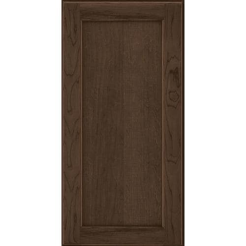 KraftMaid Gentry Maple Square Full Molasses Stain 15in x 15in