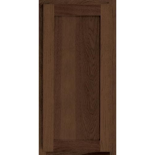 KraftMaid 15-in W x 15-in H x D Saddle Hickory Kitchen Cabinet Sample ...