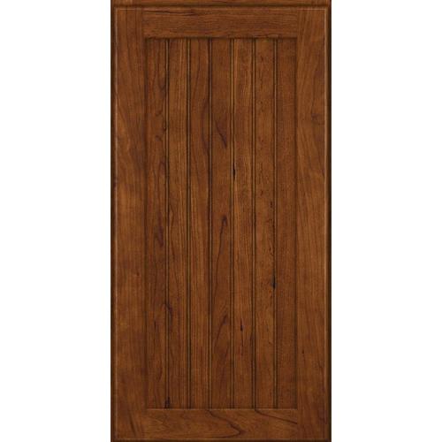 KraftMaid Briarwood Cherry Cognac Stain 15in x 15in Sample