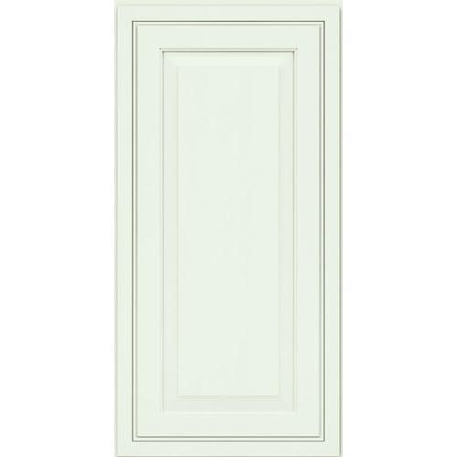KraftMaid Carrington Maple Dove White Paint 15in x 15in Sample Door at