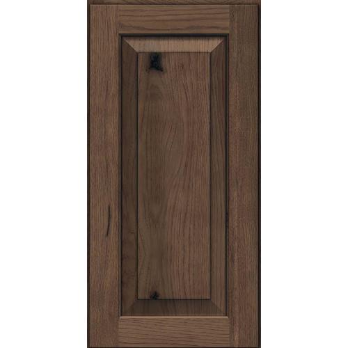 KraftMaid Dakota Rustic Hickory Molasses Stain 15in x 15in