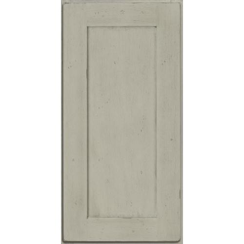 KraftMaid Durham Maple Concrete Aged Paint 15in x 15in Sample