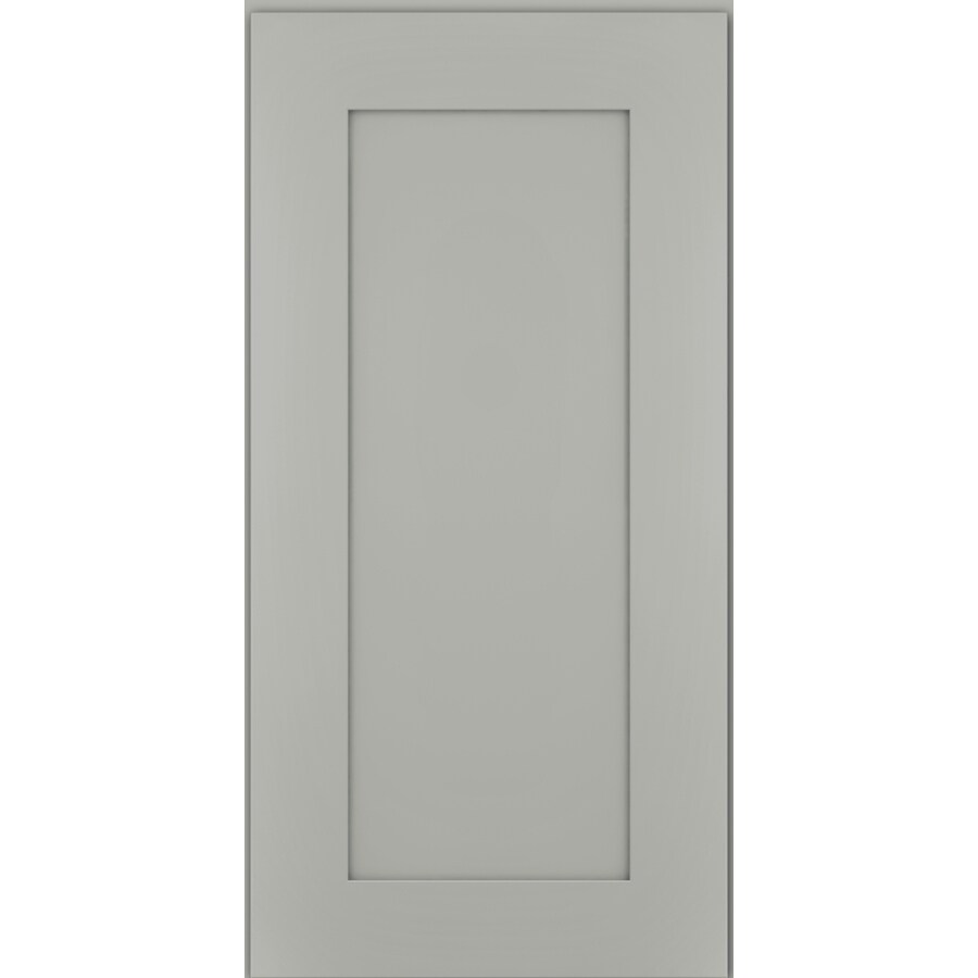 KraftMaid 15-in W x 15-in H x D Pebble Grey Maple Kitchen Cabinet Sample at Lowes.com