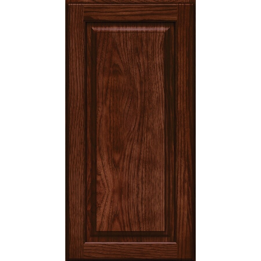 Kraftmaid Montclair Hickory Square Full Kaffe Stain 15 In X 15 In