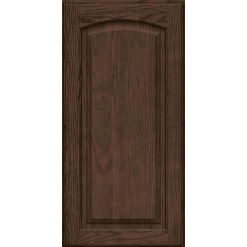 KraftMaid Montclair Oak RomanFull Molasses Stain 15in x 15in