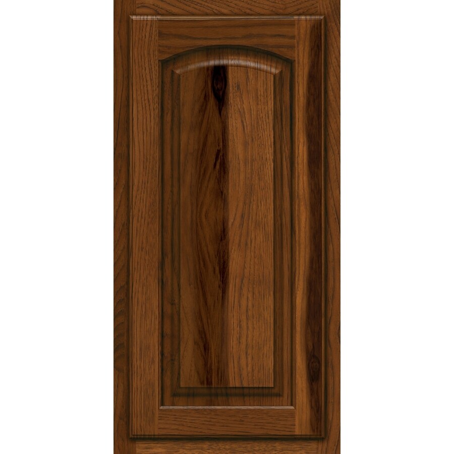 Kraftmaid 15 In W X 15 In H X D Cognac Hickory Kitchen Cabinet