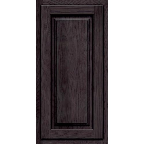 KraftMaid 15-in W x 15-in H x D Slate Hickory Kitchen Cabinet Sample at ...