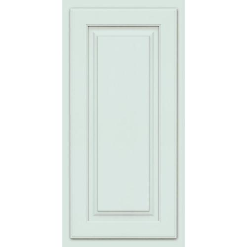KraftMaid Montclair Maple SquareHalf Surfside Paint 15in x 15in Sample Door at